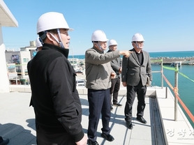 주낙영 경주시장, ‘가곡항 어촌뉴딜300사업’ 현장 점검… 어촌 활력과 소득 증대 총력